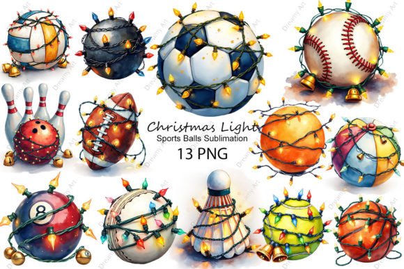 Christmas Light Sports Balls Sublimation Review