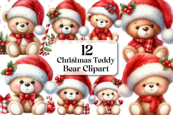 Christmas Teddy Bear Clipart Bundle: A Publisher’s Review of Seasonal Illustrations