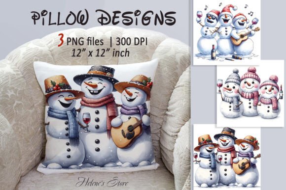 Snowmen Christmas Trio Guitar Designs Review