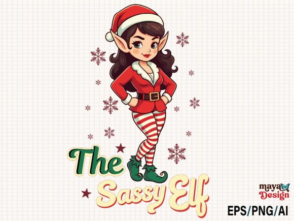 The Sassy Elf Christmas Funny Tshirt Review
