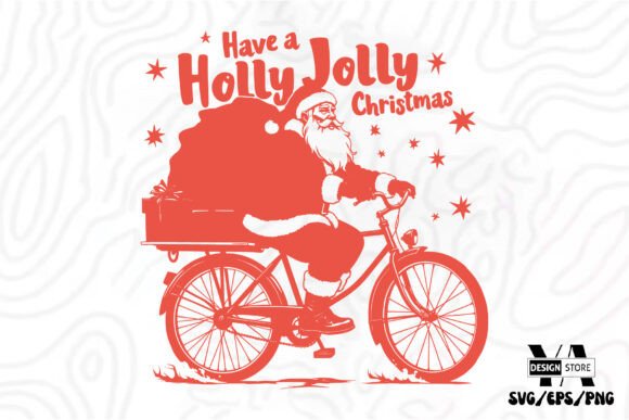 Vintage Christmas SVG, Santa Claus Illustrations Review