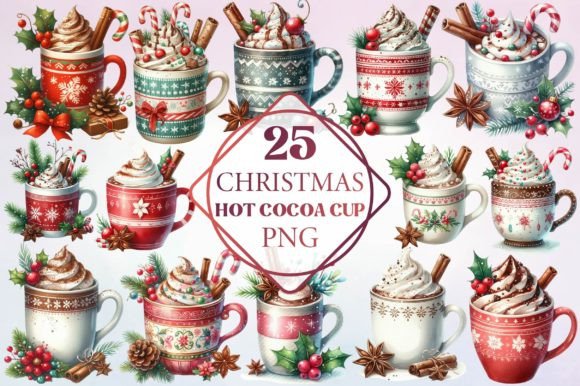 Watercolor Christmas Hot Cocoa Cup: A Practical Review for Digital Sellers