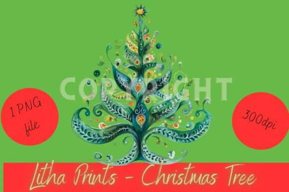 Watercolour Christmas Tree Review: Illustrations for Brand Storytelling